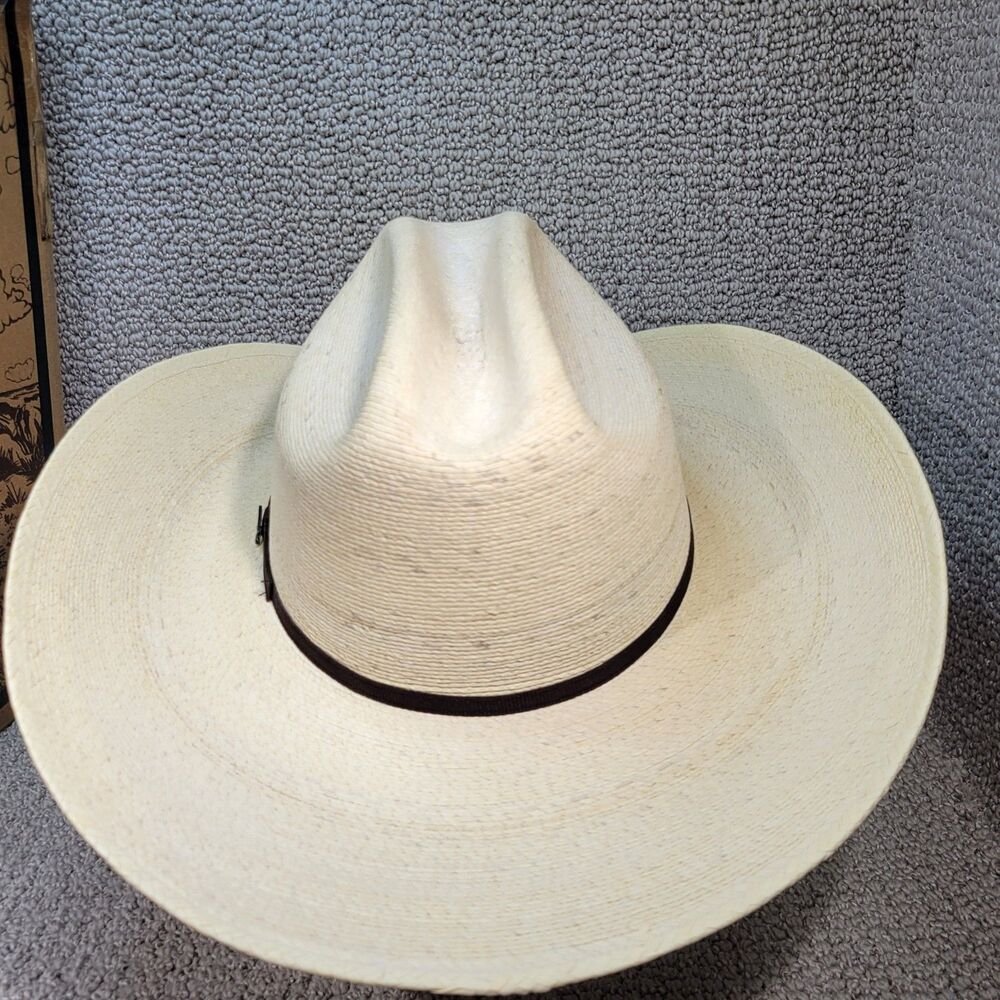 Tecovas Cattleman Palm Cowboy Hat Size XL Natural Palm